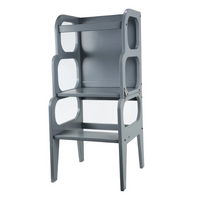 3-in-1 Learning Tower, Grey