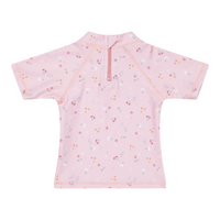 Swim T-shirt Little Pink Flowers