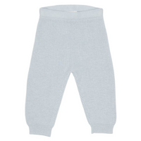 Knitted Pants Soft Blue