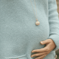 Maternity sweater dress honey Sage