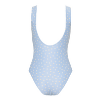 Bathsuit ladies Daisies Blue