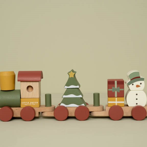 Christmas Stacking Train