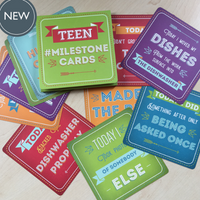 Teen Milestone Cards