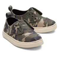 Khaki Camo Cordones Sneaker