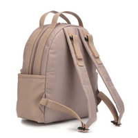 Lola Vegan Leather Backpack Almond