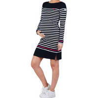 Striped dress - Sailor - Navy