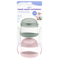 Tweat Snack Container, (Set of 2)