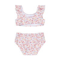 Flounce Bikini Set Summer Flowers