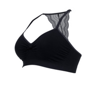 Maternity and nursing  bra - Serenity - Black