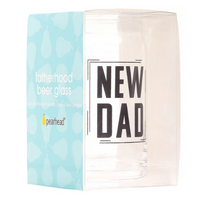 New Dad Beer Glass