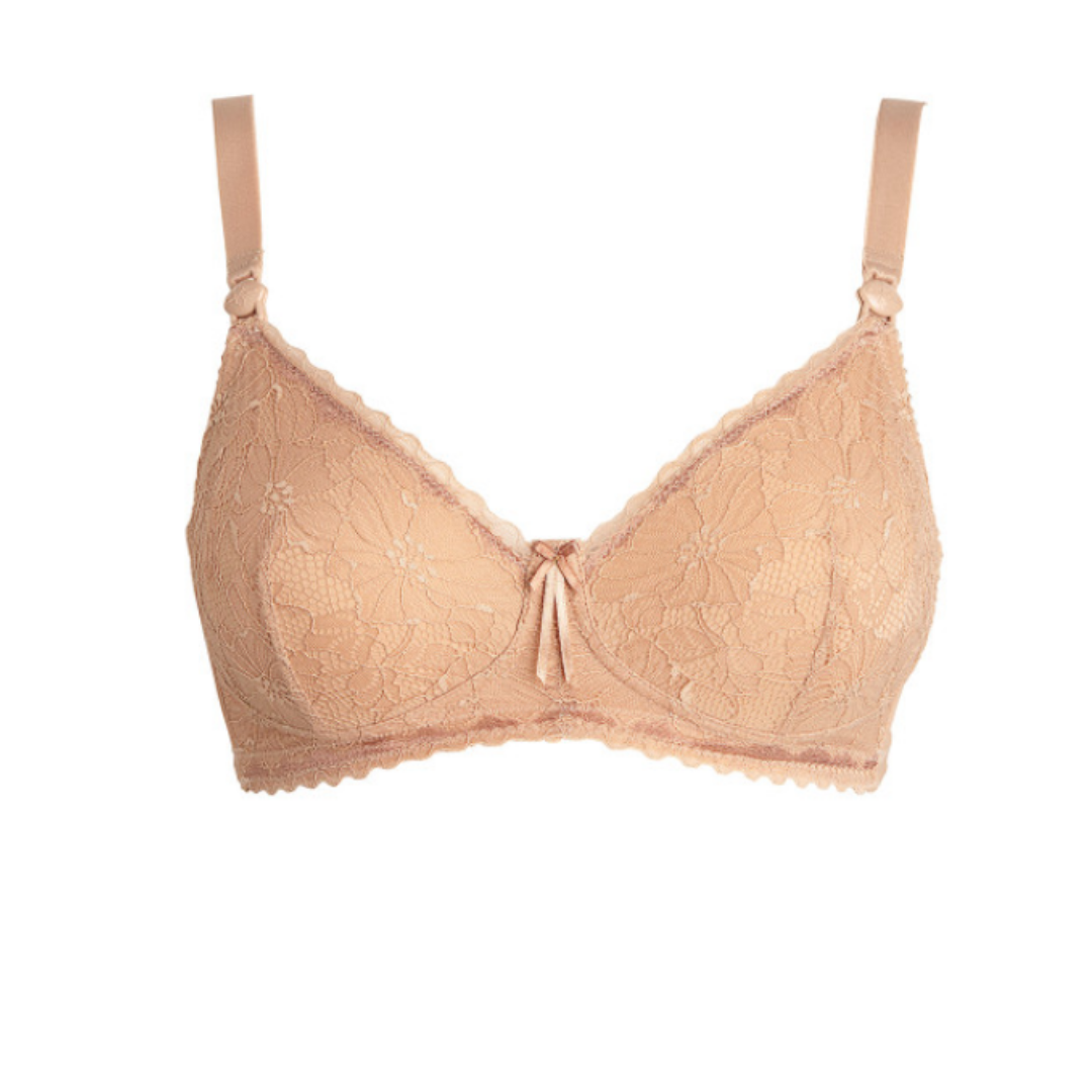 Iris Full Cup Maternity Bra Ivory 30B Ivory Off-White : :  Clothing, Shoes & Accessories