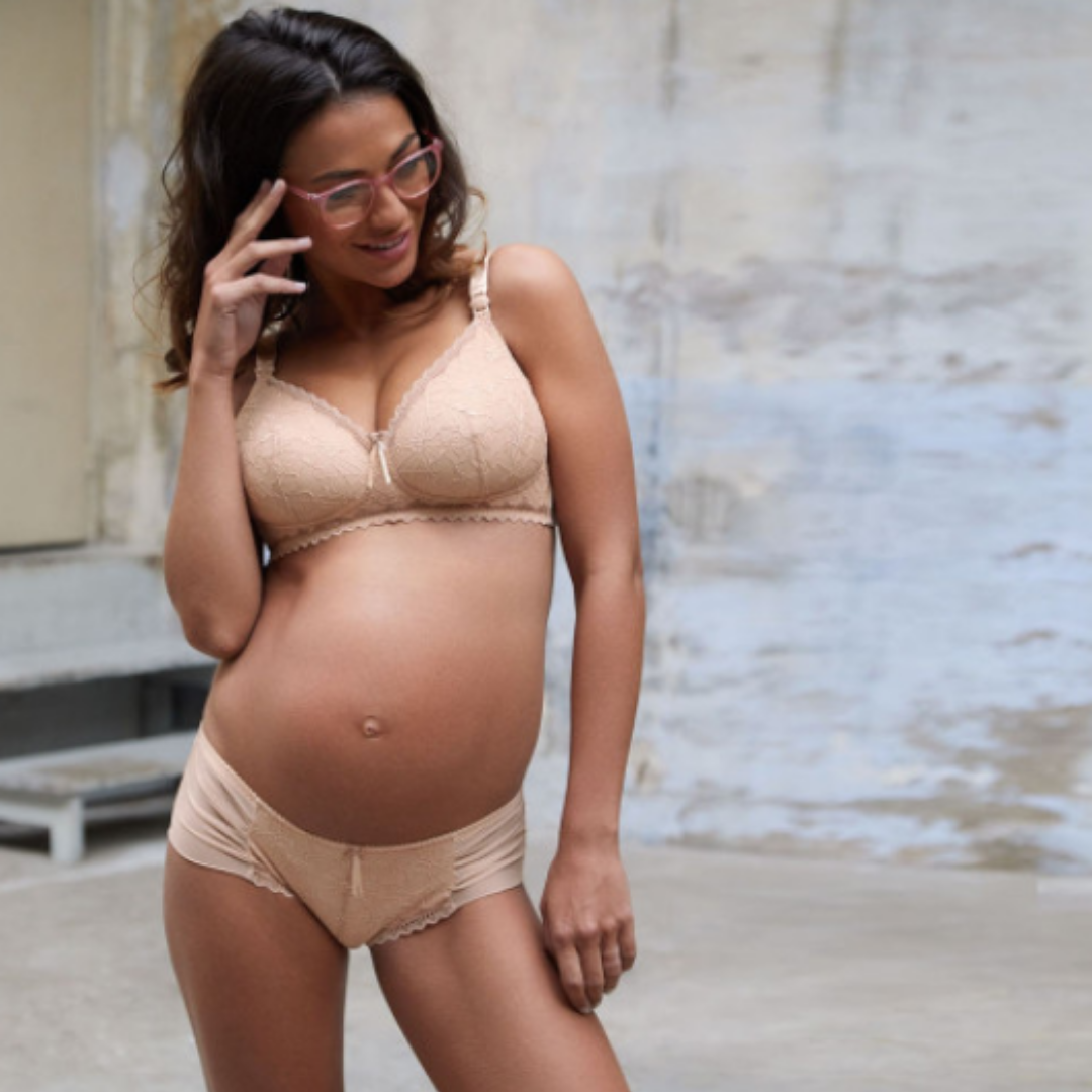 Cache Coeur Serena Maternity and Nursing Bra - Black CLEARANCE
