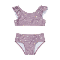 Flounce bikini set Mauve Blossom