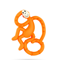 Mini Monkey Teether - Orange