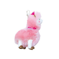 Lama Key Chains Pink & White